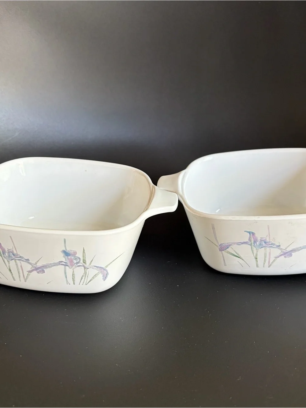 Corningware vintage shadow